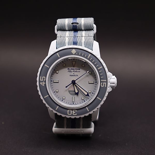 Swatch Automatikuhr Swatch X Blancpain Antarctic günstig online kaufen