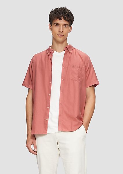 s.Oliver Kurzarmhemd Regular Fit: Kurzarm-Hemd aus günstig online kaufen