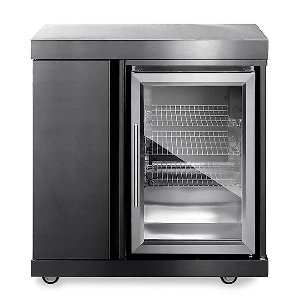 MyOutdoorKitchen Modul mit Kühlschrank und Aufbewahrungsschrank Black Colle günstig online kaufen