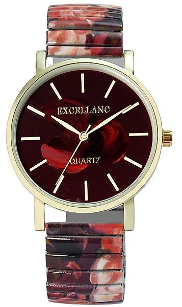 EXCELLANC Quarzuhr Die analoge 3-Zeiger Damenuhr der Marke Excellanc verfüg günstig online kaufen