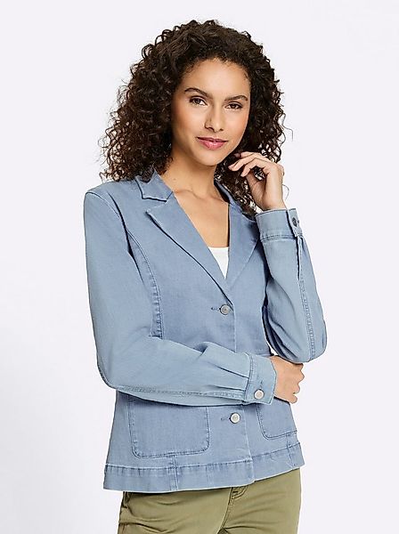 heine Blusenblazer Jeans-Blazer Langarm günstig online kaufen