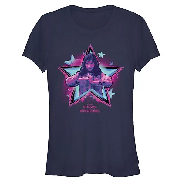 Marvel - Doctor Strange - America Chavez Pink and Blue - Frauen T-Shirt günstig online kaufen