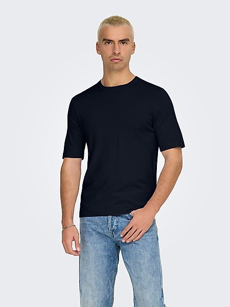 ONLY & SONS Kurzarmpullover ONSWYLER LIFE günstig online kaufen