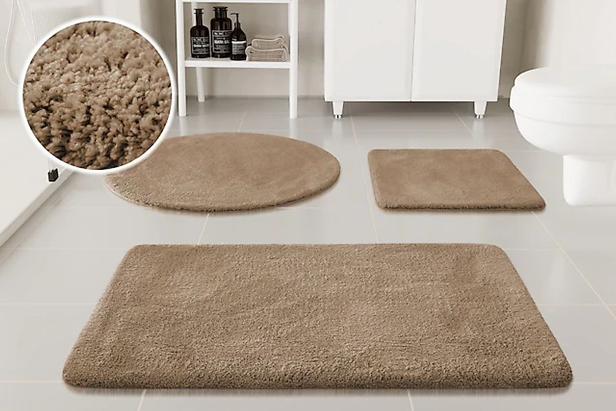 OTTO home Badematte »Neele«, rutschhemmend beschichtet, schnell trocknend, günstig online kaufen