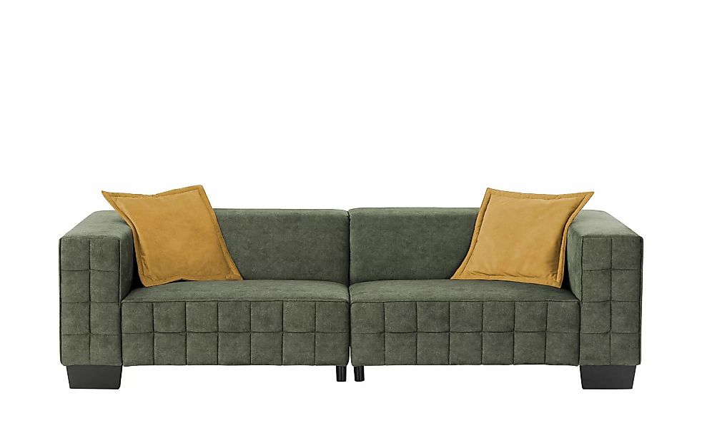 smart Big Sofa  Delilah ¦ grün ¦ Maße (cm): B: 255 H: 69 T: 106.0 Polstermö günstig online kaufen