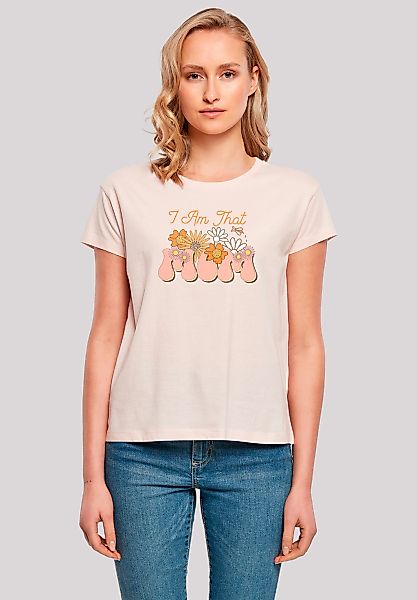 F4NT4STIC T-Shirt "Mothers Day Floral Typography Confident Motherhood Quote günstig online kaufen