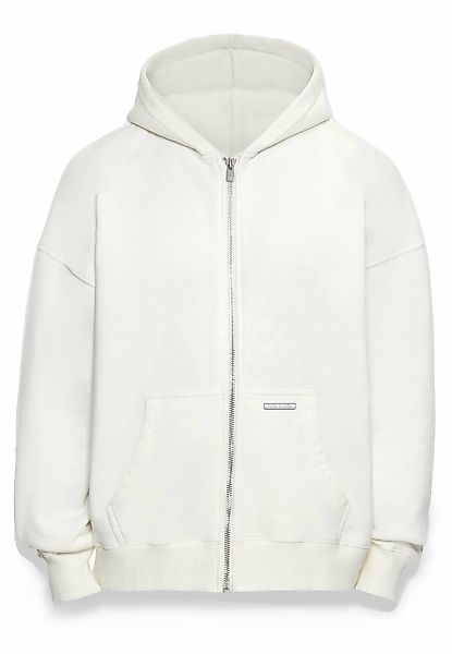 Dropsize Sweatjacke "Dropsize Herren Bazix Republiq Super Heavy Rib Zipper" günstig online kaufen
