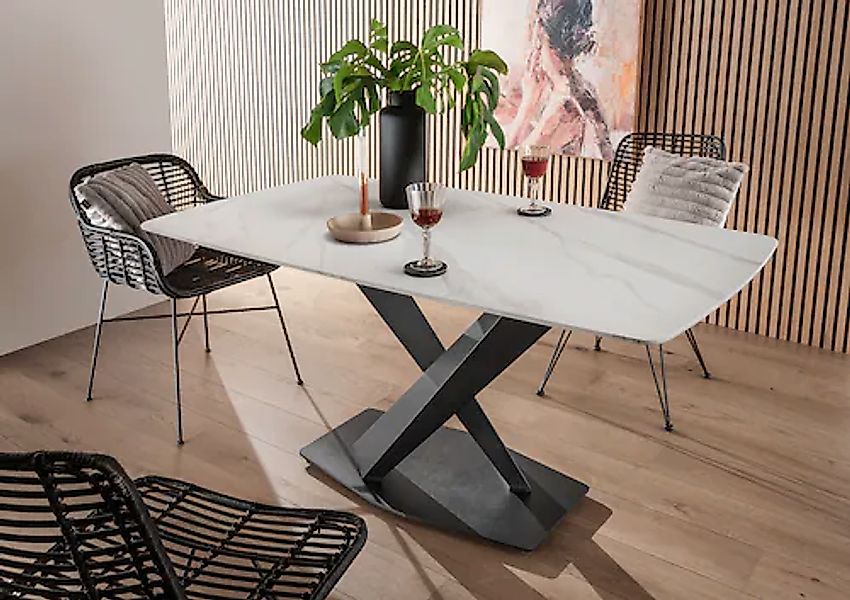 Paroli Esstisch, Keramiktischplatte günstig online kaufen