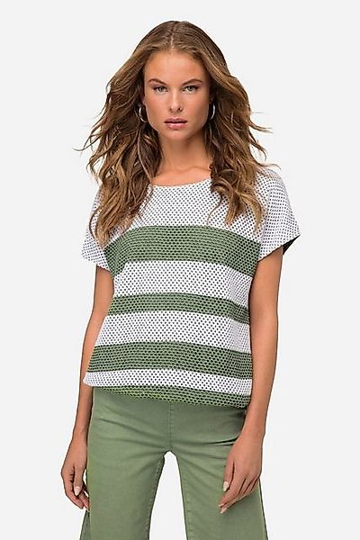 Laurasøn Sweatshirt Sweatshirt oversized doppellagig Streifen günstig online kaufen
