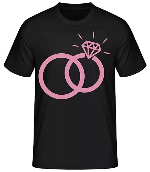 Ehering Mit Diamant · Männer Basic T-Shirt günstig online kaufen