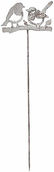 Ambiente Haus Gartenstecker "Gartenstecker Vogel (H) 85cm" günstig online kaufen
