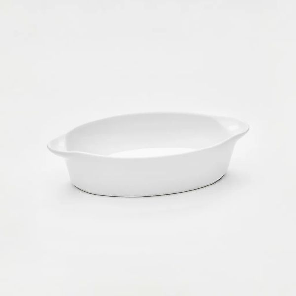 van Well Auflaufform "Backform oval, 23,5 x 13,5 x 5,5 cm" Porzellan 1 Stk. günstig online kaufen