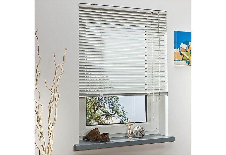 Liedeco Jalousie Aluminium-Jalousie, mit Bohren, freihängend, günstig online kaufen