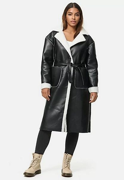 Worldclassca Lederimitatmantel Worldclassca Winter Mantel Coat Fellimitat K günstig online kaufen