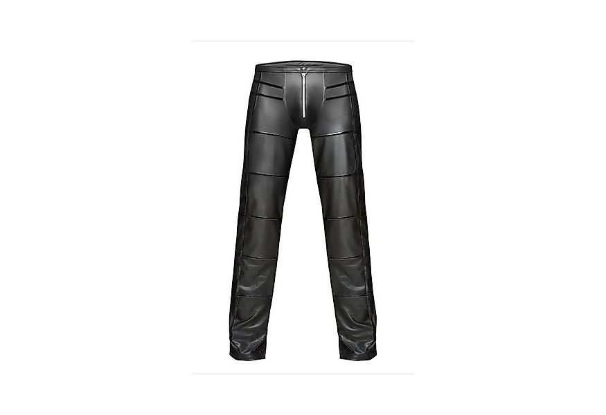 Noir Handmade Men Lederimitathose Noir Handmade Men Schwarze lange Hose H02 günstig online kaufen