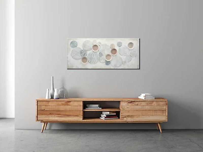 Bönninghoff Ölgemälde, Abstrakt-Abstrakte-Kunst-Gemälde-Formen, (1 St.), je günstig online kaufen
