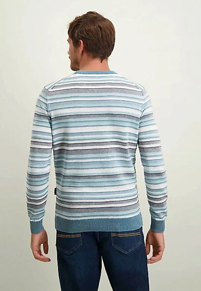 State Of Art Pullover Streifen Blau - Größe L günstig online kaufen