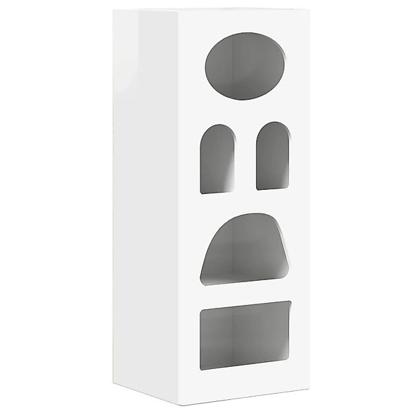 vidaXL Sideboard Hochglanz Weiß 40 x 35 x 100,5 cm Holzwerkstoff 891298 günstig online kaufen