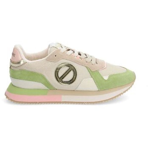 No Name  Sneaker MIA NEW JOGGER W - KNIT/SUEDE/PAT. - BLANC CASSE/VERT POMM günstig online kaufen