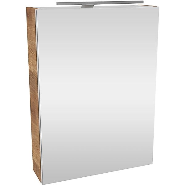 Fackelmann Spiegelschrank SBC Asteiche 50 cm mit Softclose Türen günstig online kaufen