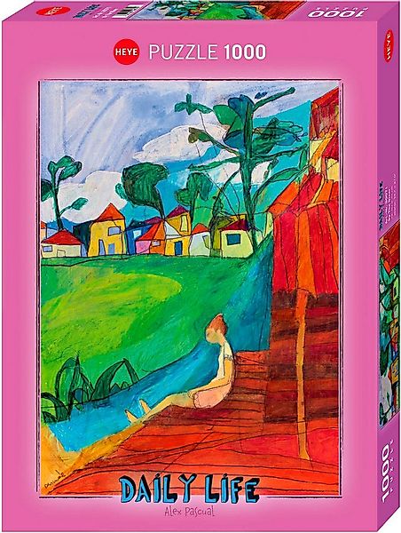 HEYE Puzzle By The River / Daily Life, 1000 Puzzleteile, Made in Germany günstig online kaufen