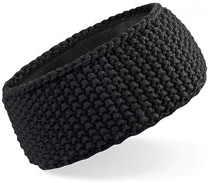 Beechfield® Bommelmütze Slopeside Waffle Headband günstig online kaufen
