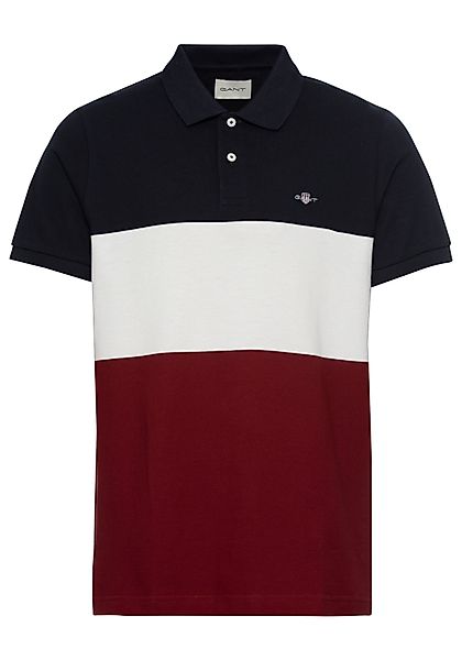 Gant Poloshirt "BLOCK STRIPE KA RUGGER", dreiteiliger Farbmix für modernen günstig online kaufen