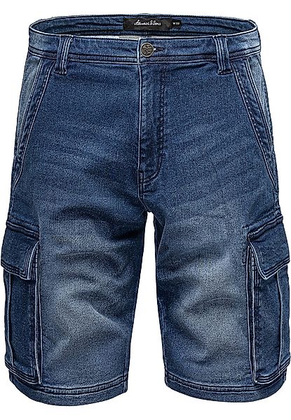 Amaci&Sons Cargoshorts FORT LEE Jeansshorts Herren Bermuda Jeans Short Hose günstig online kaufen