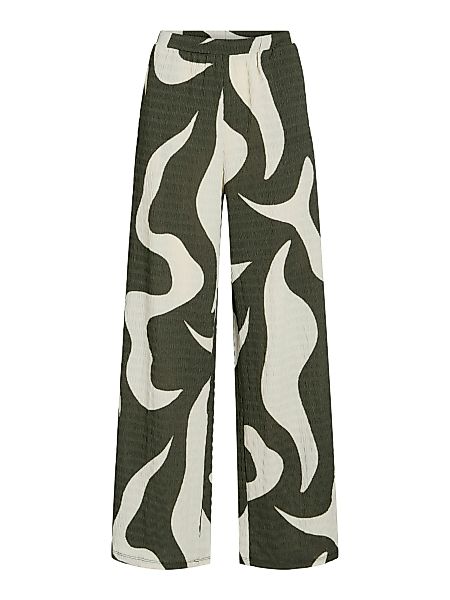Vila Stoffhose Trendiges Design mit abstraktem günstig online kaufen