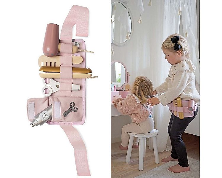 JaBaDaBaDo Spielzeug-Frisierkoffer Hair Dresser Frisiergürtel, für kleine H günstig online kaufen