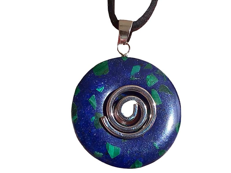 Steinfixx® Lange Kette echter Edelsteindonut 30 günstig online kaufen