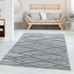 Carpettex Hochflor-Teppich Boho-Design, Rund, Höhe: 20 günstig online kaufen