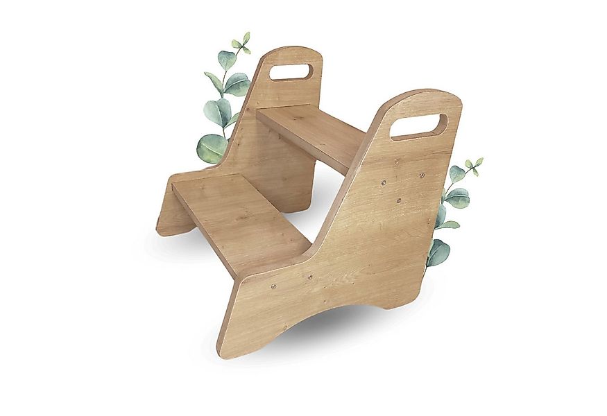 Malino Tritthocker Tritthocker für Kinder Montessori Hocker Holz Küchenhelf günstig online kaufen