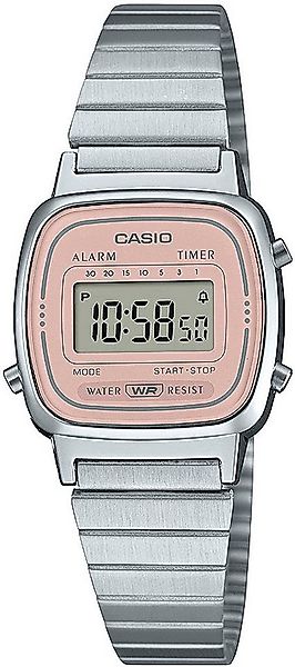 CASIO VINTAGE Chronograph LA670WEA-4A2EF, Quarzuhr, Armbanduhr, Damenuhr, D günstig online kaufen