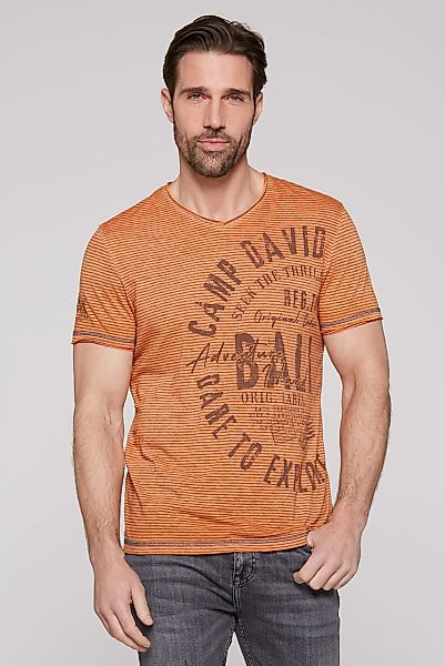 CAMP DAVID V-Shirt, mit Baumwolle günstig online kaufen