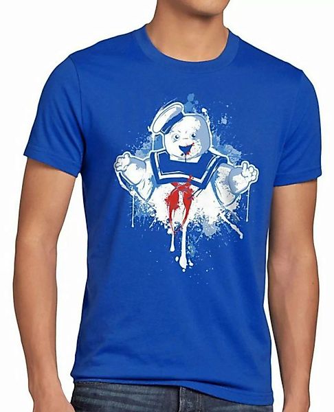 style3 Print-Shirt Herren T-Shirt Marshmallow geisterjäger schaumzucker gho günstig online kaufen