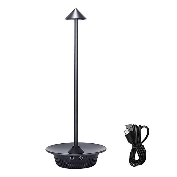BlingBin Nachttischlampe Dimmbar LED Tischleuchte USB günstig online kaufen