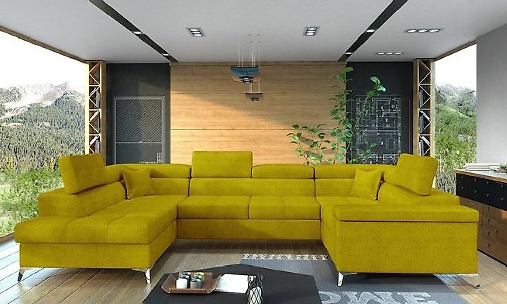 Xlmoebel Ecksofa Wohnlandschaft Couch Eckgarnitur U Form Sofa Eckcouch Ecks günstig online kaufen