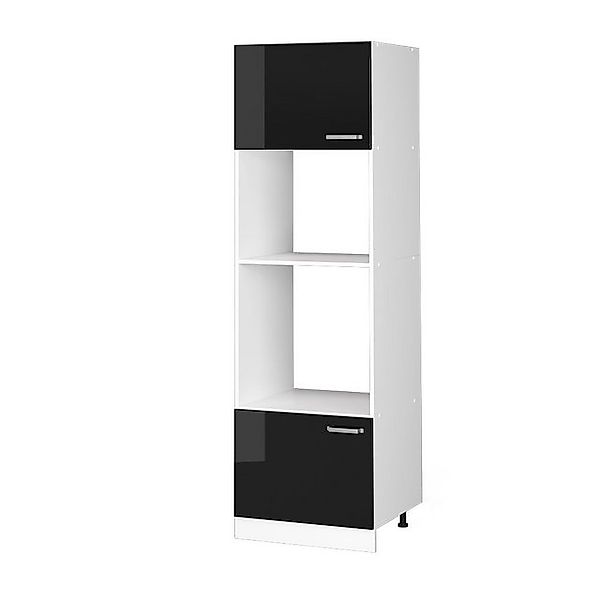 Vicco Mikrowellenschrank R-Line Küchenregal für die Mikrowelle Schwarz Hoch günstig online kaufen