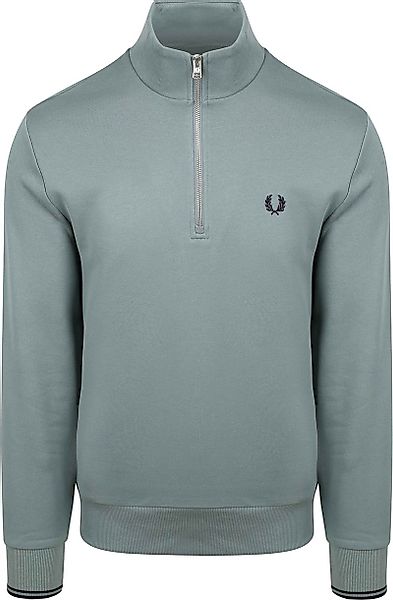 Fred Perry Half Zip Pullover Blau - Größe XXL günstig online kaufen