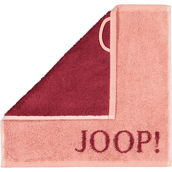 JOOP! Handtücher Classic Doubleface 1600 - Farbe: rouge - 29 - Seiflappen 3 günstig online kaufen