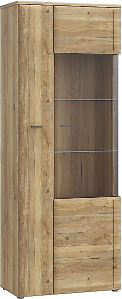 FORTE Vitrine "Akinori", (B/H/T 75,1/197,6/41,8 cm), Highboardvitrine, Glas günstig online kaufen