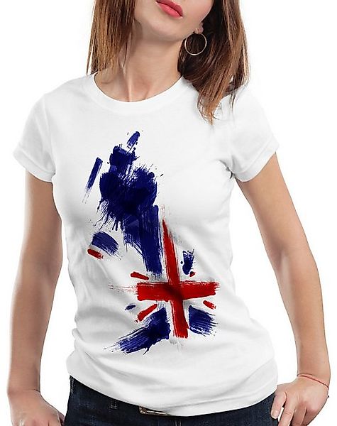 style3 T-Shirt Flagge England Fußball Sport Great Britain WM EM Fahne günstig online kaufen