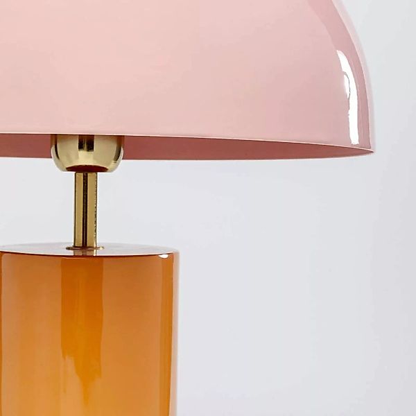 KARE Tischleuchte Josy, pink/orange, Stahl, Höhe 51 cm günstig online kaufen