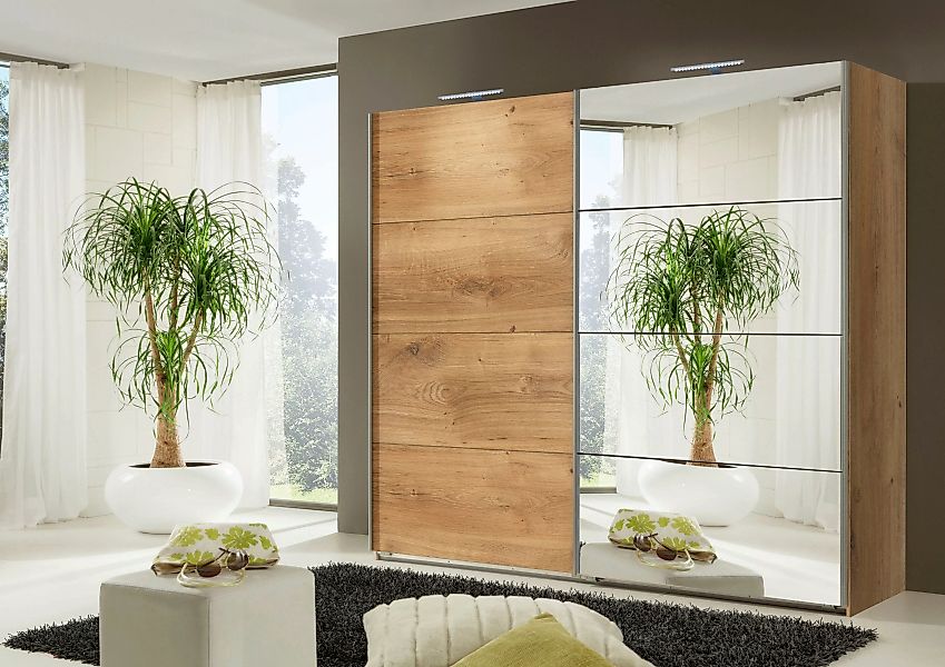 Wimex Schwebetürenschrank "Easy", mit Teilglas günstig online kaufen