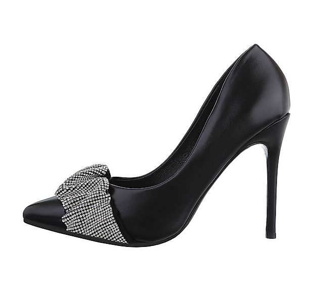 Ital-Design Damen Abendschuhe Party & Clubwear High-Heel-Pumps Pfennig-/Sti günstig online kaufen