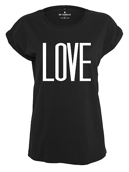 Be Famous Print-Shirt Classic Roll Up günstig online kaufen