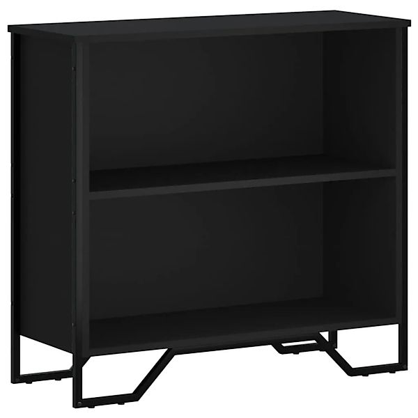 vidaXL Bücherregal Schwarz 80x31x74,5 cm Holzwerkstoff 848619 günstig online kaufen