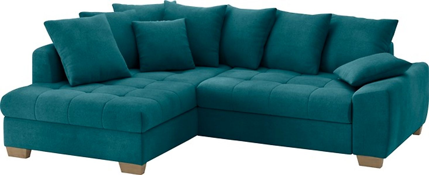 Mr. Couch Ecksofa »Nikita II, L-Form, bis 140kg pro Sitzplatz belastbar«, m günstig online kaufen
