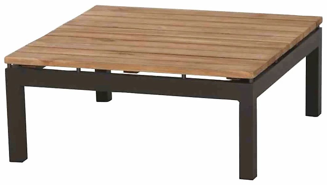 Siena Garden Gartentisch "Alvida" 74x74x30 cm, Teakholz günstig online kaufen